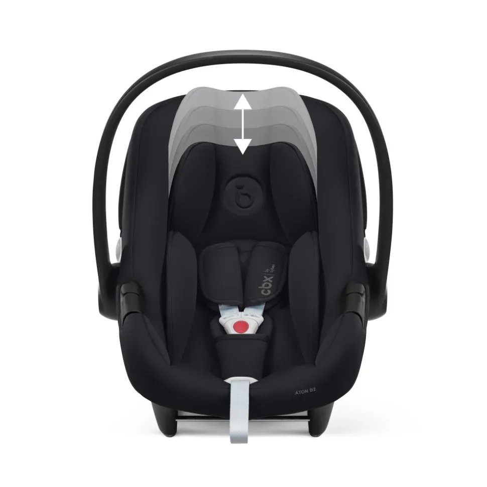 Poussette trio yoyo 3 pack 6+ et siège auto cloud g3 black + nacelle yoyo - chassis noir - toffee