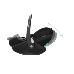 Poussette trio yoyo 3 pack 6+ et siège auto pebble 360 pro² + nacelle yoyo - chassis noir - taupe