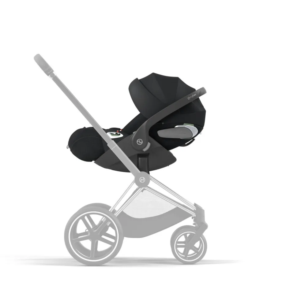 Poussette trio yoyo 3 pack 0+ & 6+ + siège auto cloud t plus black - châssis blanc - aqua