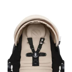 Poussette trio yoyo 3 pack 0+ & 6+ + siège auto cloud t plus beige - châssis blanc - bonpoint