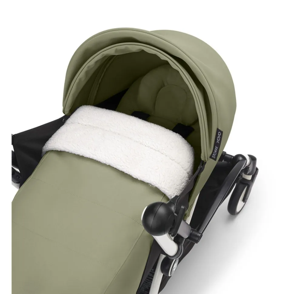 Poussette trio yoyo 3 pack 0+ & 6+ + siège auto cloud t plus black - châssis noir - olive