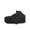 Poussette trio yoyo 3 + siège auto cloud t black + nacelle - châssis blanc - noir