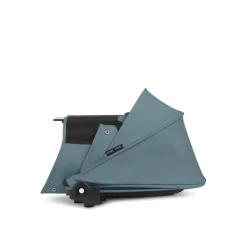 Poussette trio yoyo 3 + siège auto cloud t black + nacelle - châssis blanc - aqua