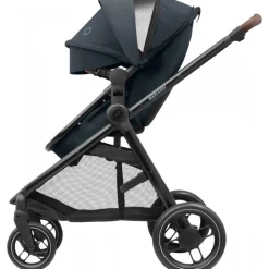 Poussette trio zelia 3 essential graphite + siège auto cabriofix i-size + nacelle