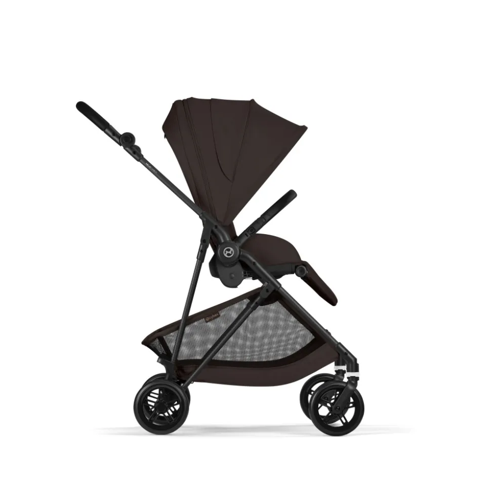Poussette ultra légère melio carbon 6 chocolate brown