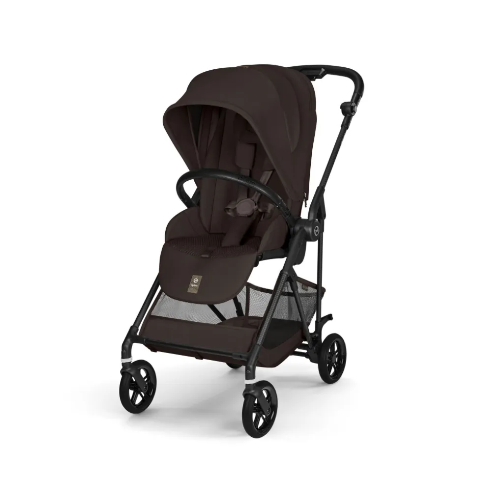 Poussette ultra légère melio carbon 6 chocolate brown