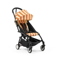 Poussette yoyo 3 châssis noir pack 6+ capri - edition limitée riviera