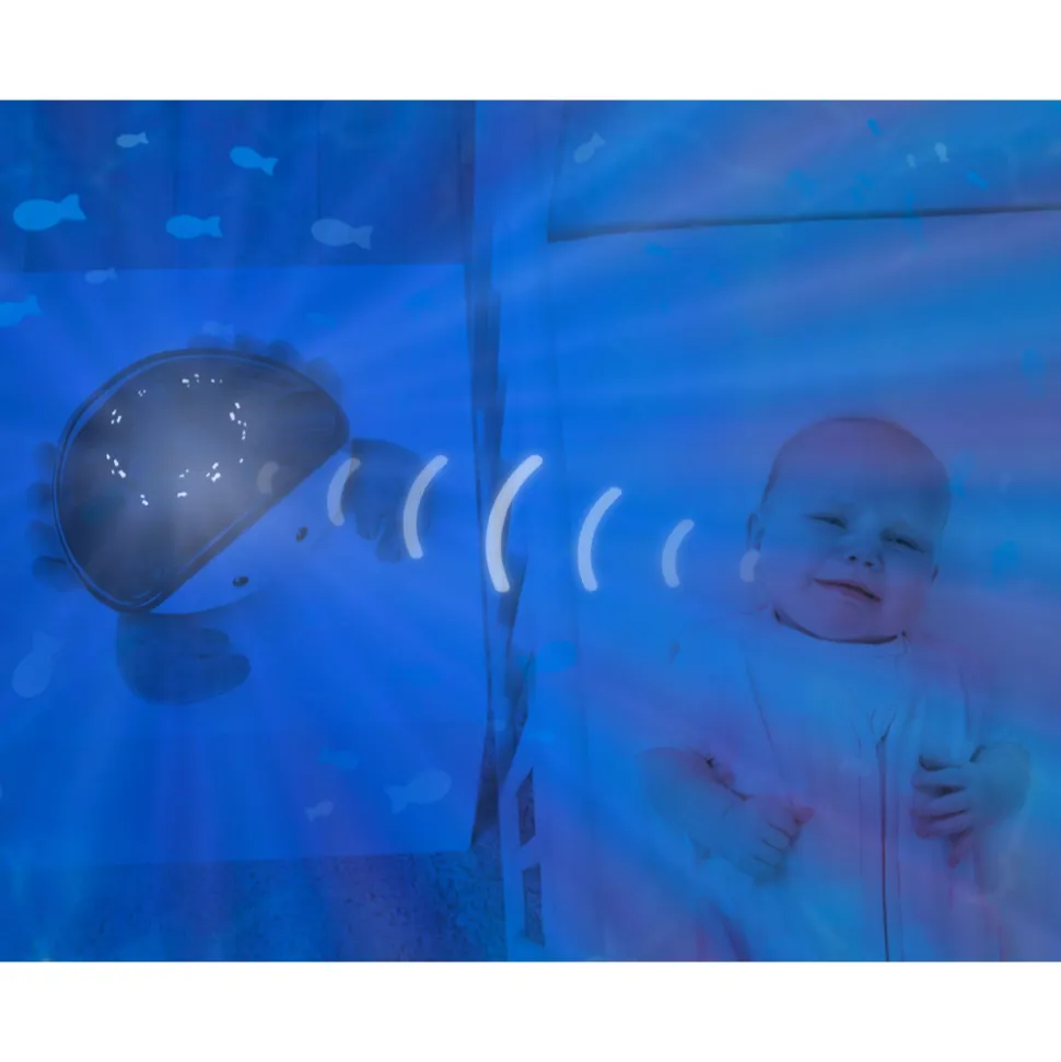 Projecteur lumineux et sonore cody le crabe