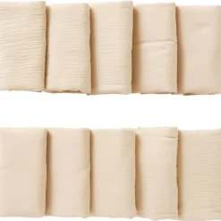 Protège barreaux tour de lit modulable respirant biscuit