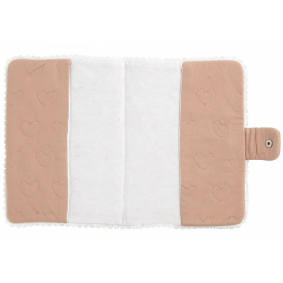 Protège carnet de santé bébé petit coeur