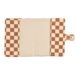 Protège carnet de santé damier petit chou