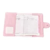 Protège carnet de santé lily poudrée