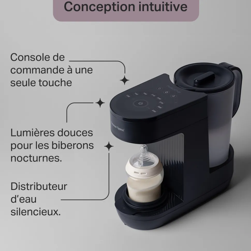Préparateur de biberons perfect prep noir