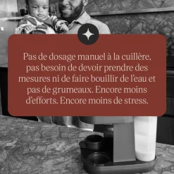 Préparateur de biberons perfect prep pro + 2 biberons advanced anti-colique 260 ml offerts