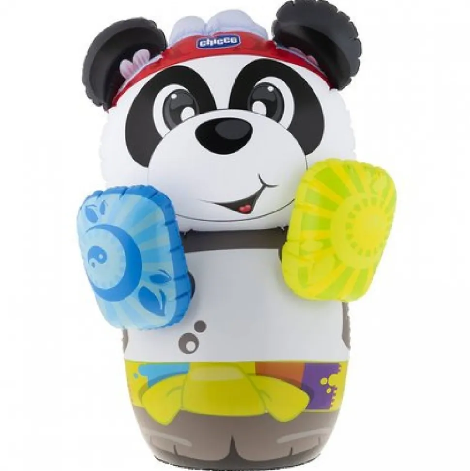 Punchingball gonflable mon coach panda