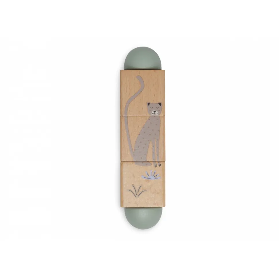 Puzzle en bois rotatif jungle jambo