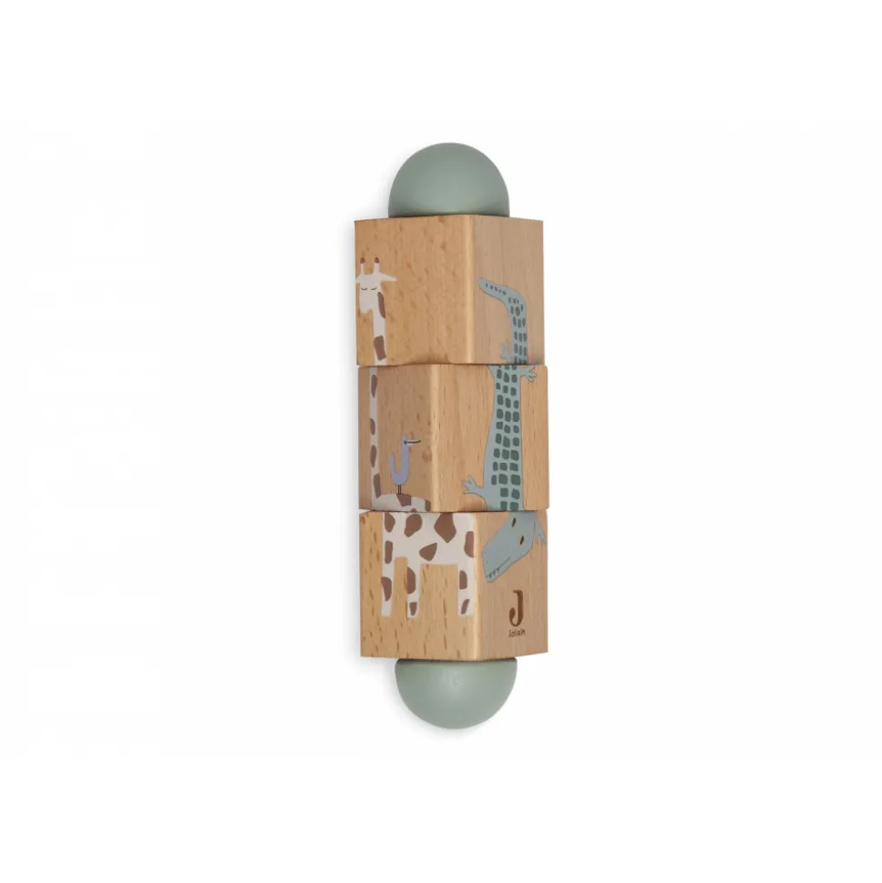 Puzzle en bois rotatif jungle jambo
