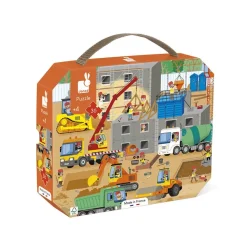 Puzzle enfant 36 pièces chantier