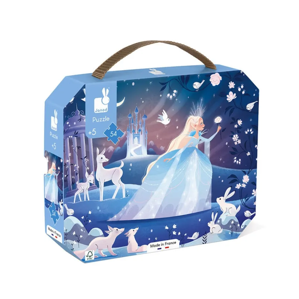 Puzzle enfant 54 pièces féérie des glaces