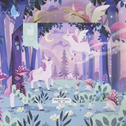 Puzzle enfant 54 pièces licornes