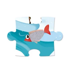 Puzzle enfant tactile la banquise 20 pièces