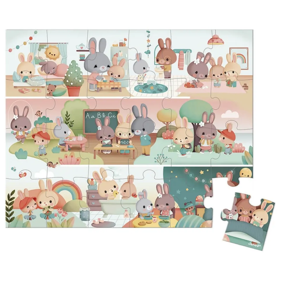 Puzzle une journée 24 pièces