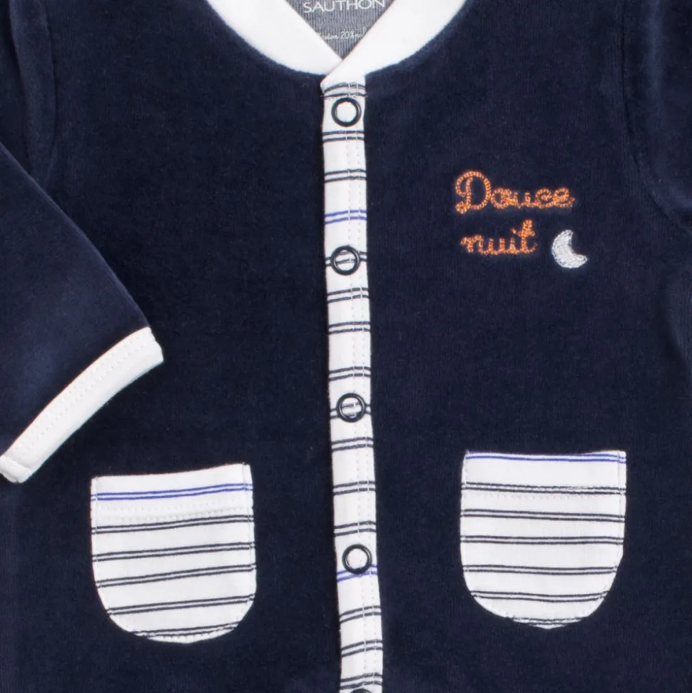Pyjama bébé bleu 3 mois baby sailor