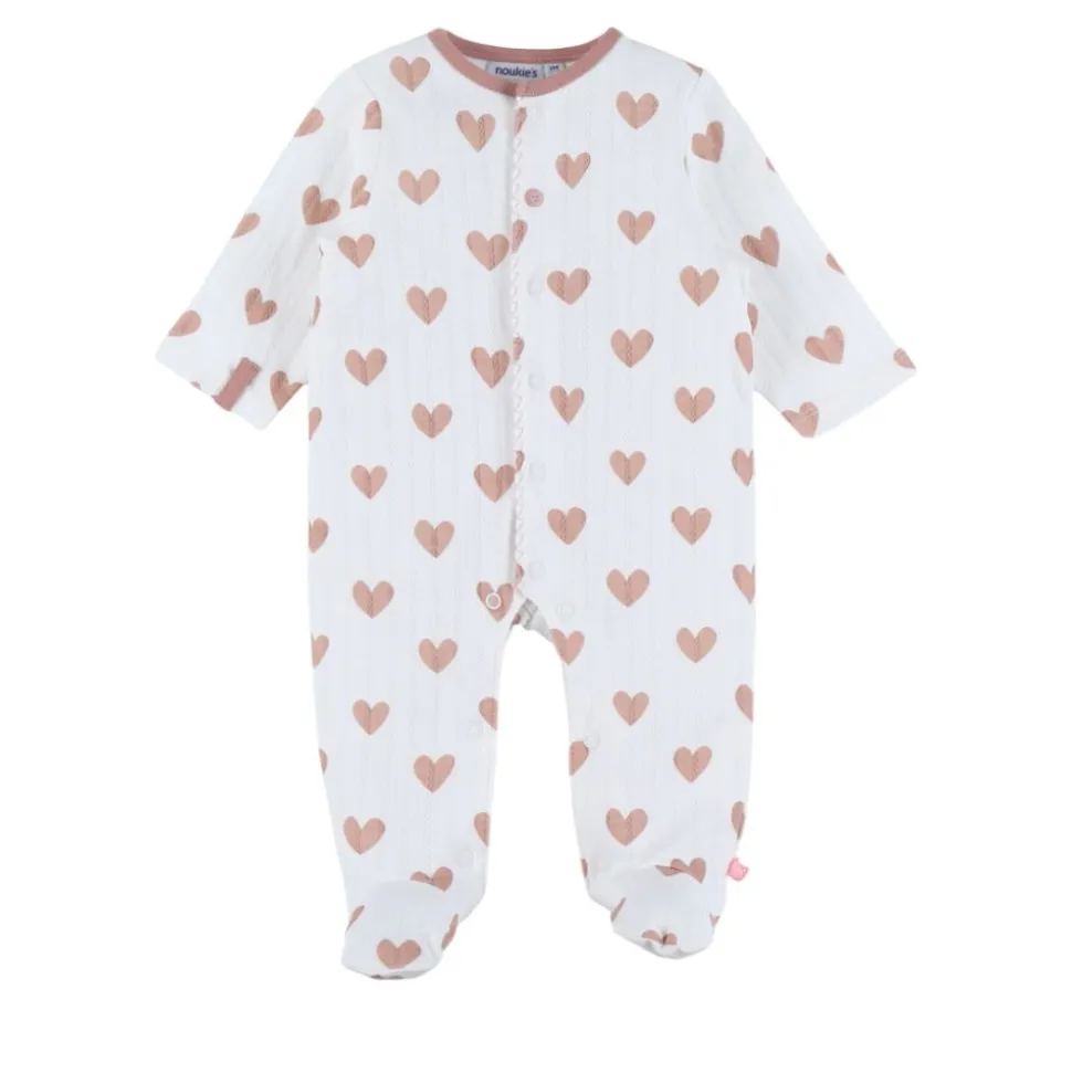 Pyjama bébé en jersey coton pointelle - 6m