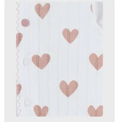 Pyjama bébé en jersey coton pointelle - 9m