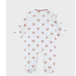 Pyjama bébé en jersey coton pointelle - 12m