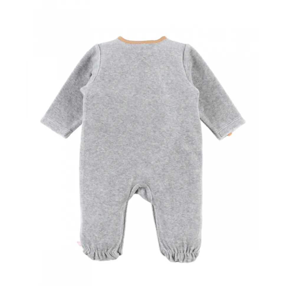 Pyjama bébé en velours babou & kendi - 18 mois