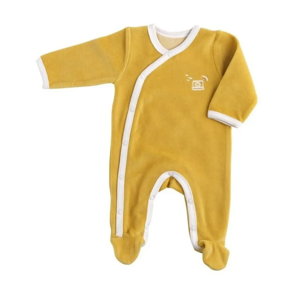 Pyjama bébé 3 mois jaune sunlight