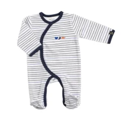 Pyjama bébé à rayures 1 mois baby sailor