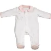 Pyjama bébé velours blanc 1 mois lilibelle