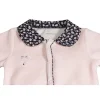 Pyjama bébé velours rose miss fleur de lune 3 mois