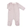 Pyjama coton zip 3 mois rose