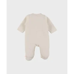 Pyjama dors-bien en coton beige 1m