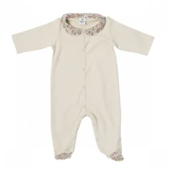 Pyjama hiver en maille bouclette liberty - afternoon tea - 3 mois