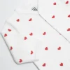 Pyjama 6 mois coeur rouge