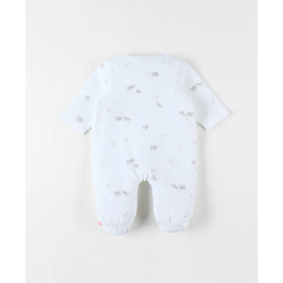 Pyjama velours bali 6 mois moka & snow