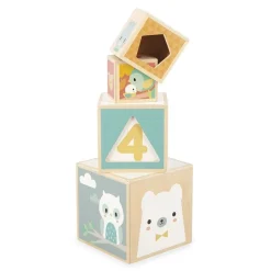 Pyramide à empiler 6 cubes pure