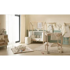 Range-pyjama et doudous - jardin enchanté