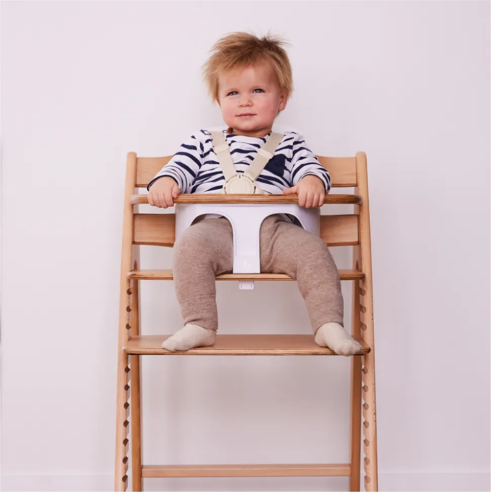 Réducteur bébé pour chaise haute arketa baby seat blanc