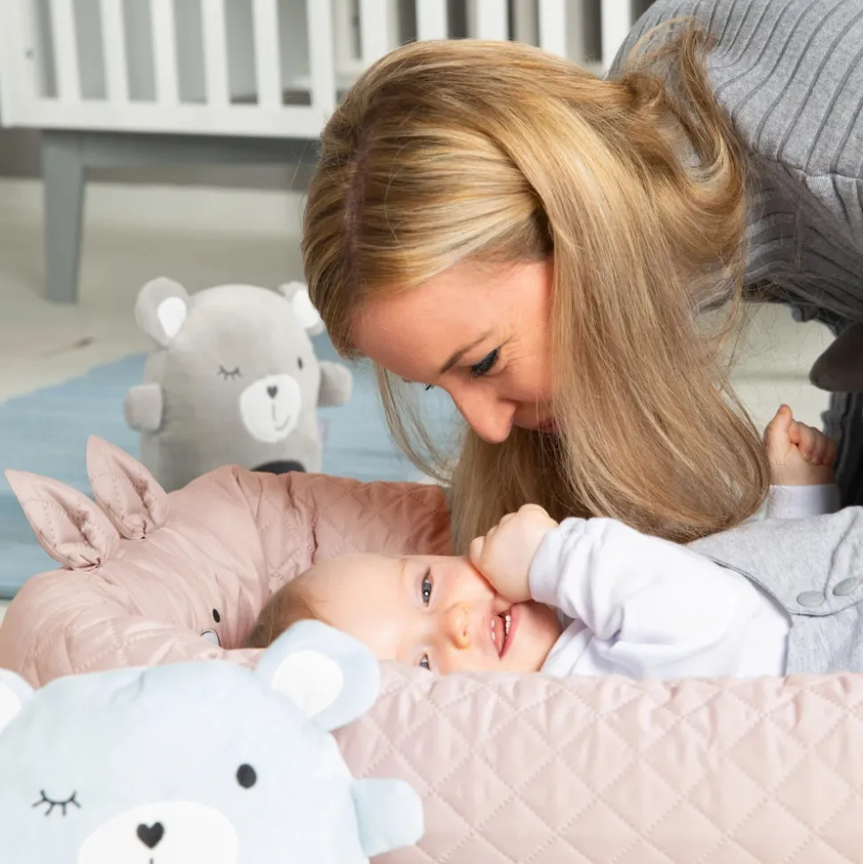 Réducteur de lit bébé lapin lily rose