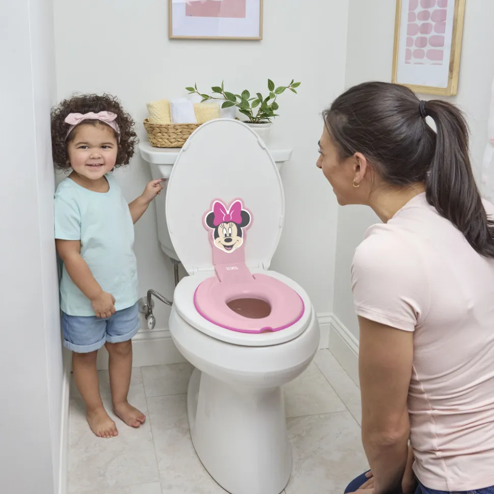 Réducteur de lunette de toilette minnie