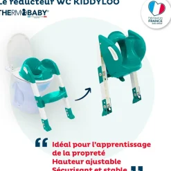 Réducteur de toilette kiddyloo vert émeraude