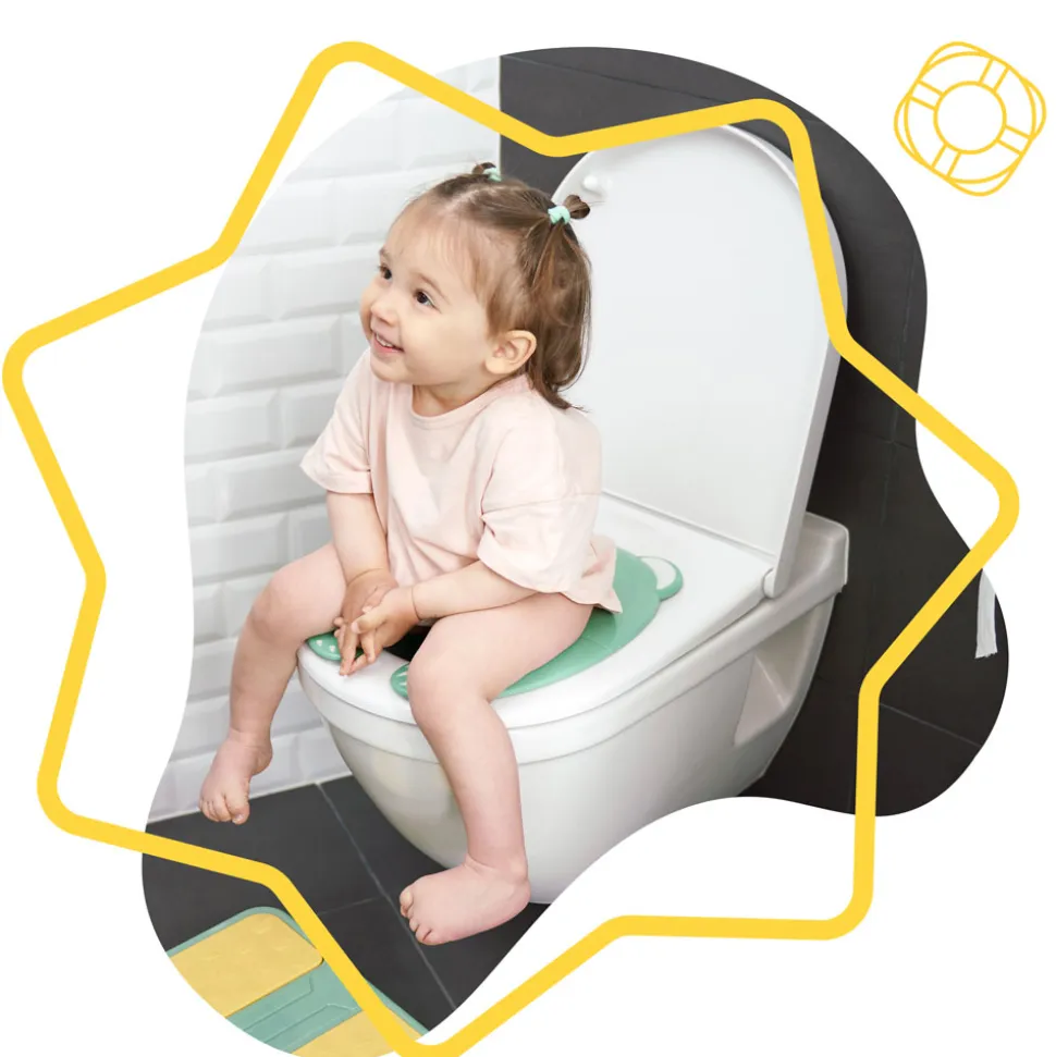 Réducteur de toilette pliable