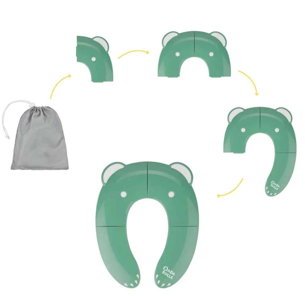 Réducteur de toilette pliable