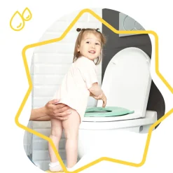 Réducteur de toilette pliable