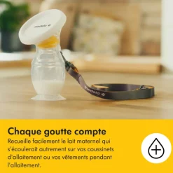 Recueil lait en silicone